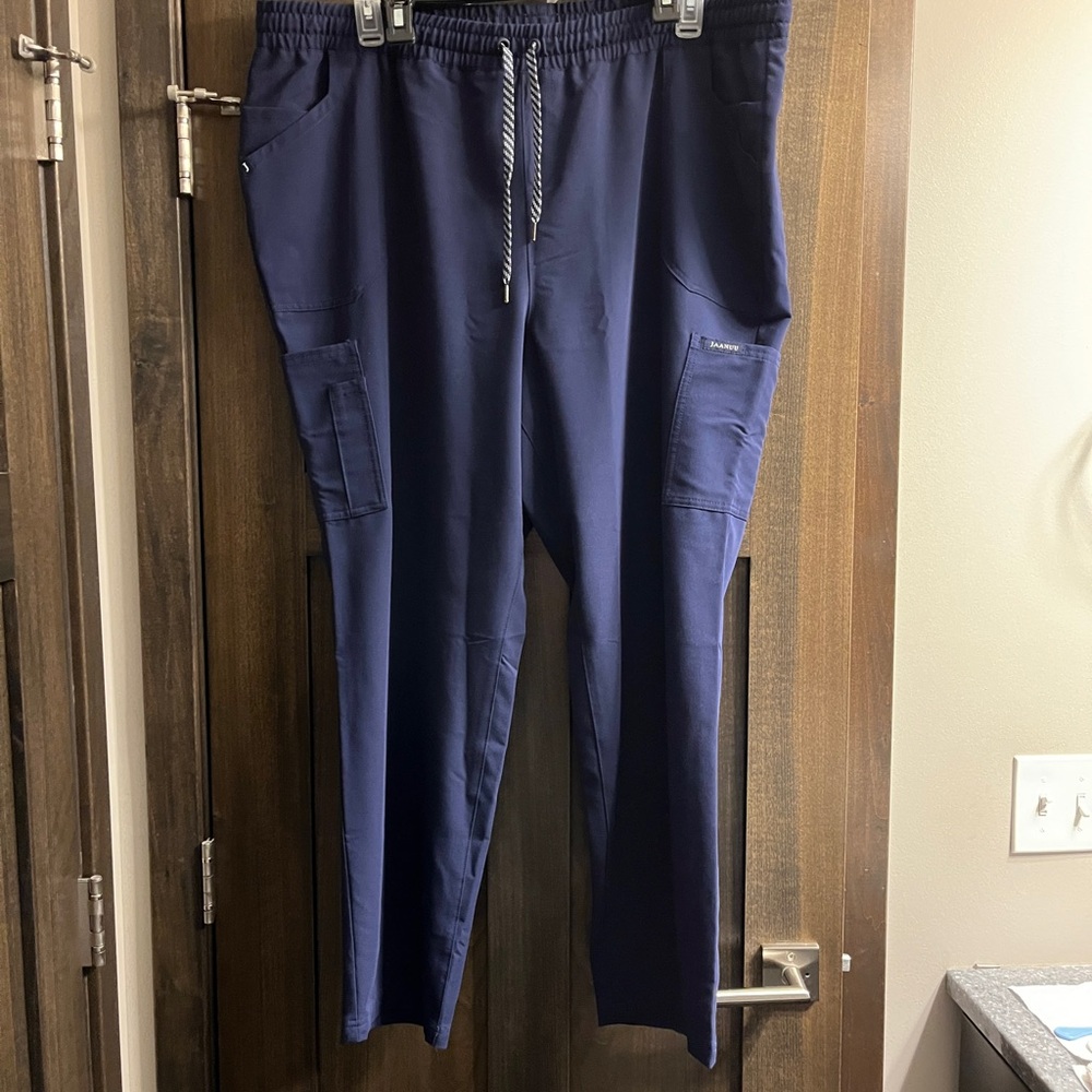 Jaanuu Women's Navy Scrub Pants